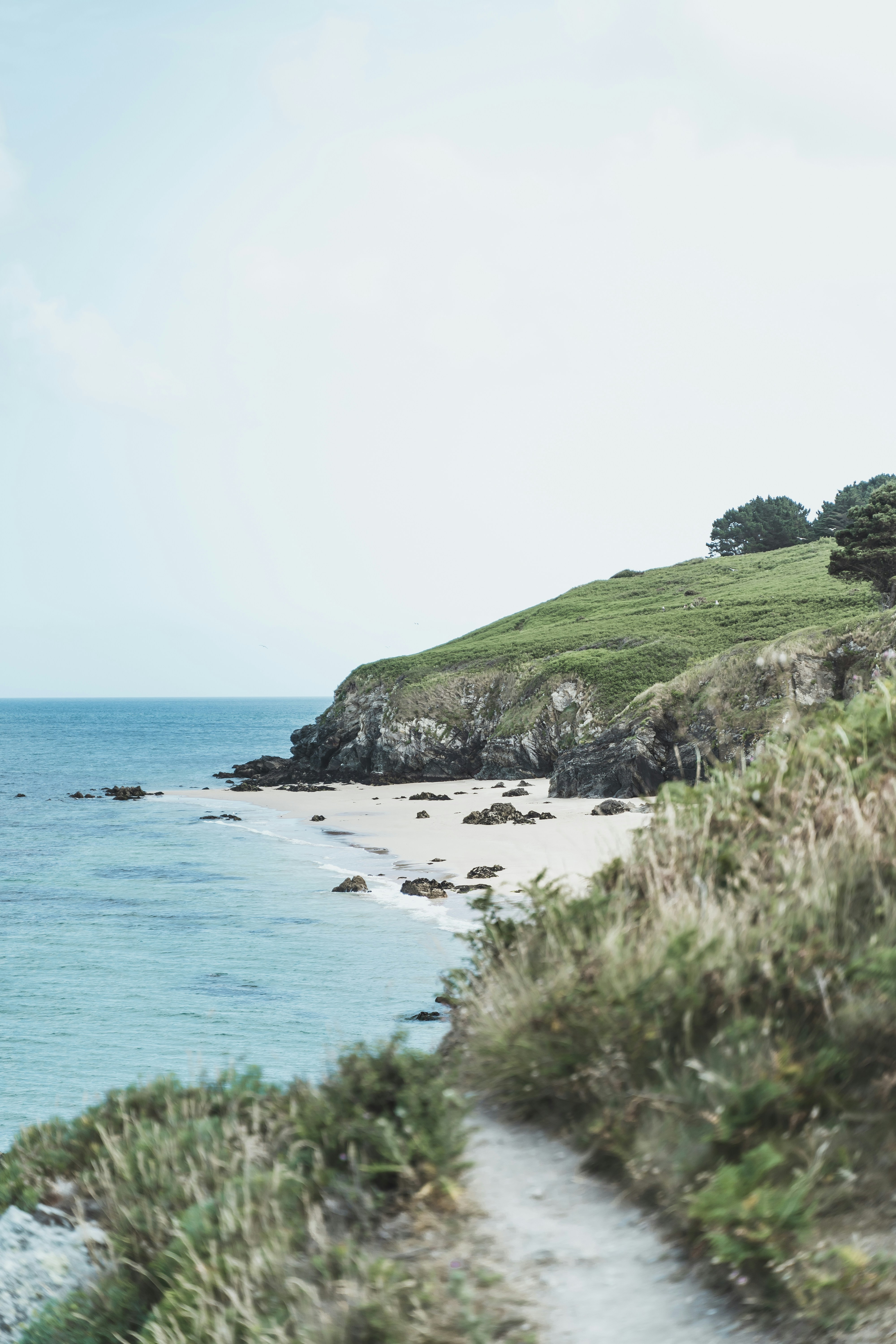 Vue sur le Golfe du Morbihan depuis Arradon, Bretagne